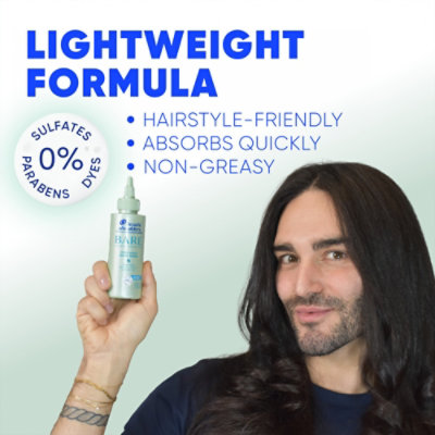 Head & Shoulders Base Hair Conditioner Smooth & Silky Rinse Off - 10.6 FZ - Image 7