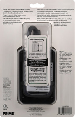 Pri Outdoor Digital Timer - EA - Image 3