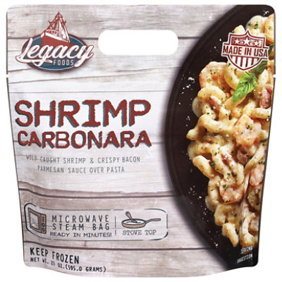 Legacy Shrimp Carbonara - 21 OZ - Image 1