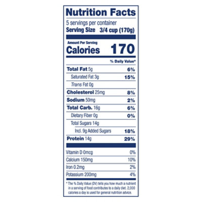 Stonyfield Organic Greek Vanilla Bean Whole Milk Yogurt 30oz - 30 OZ - Image 3