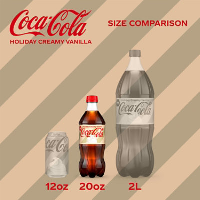 Coca Cola Creamy Vanilla 20fz - 20 FZ - Image 2