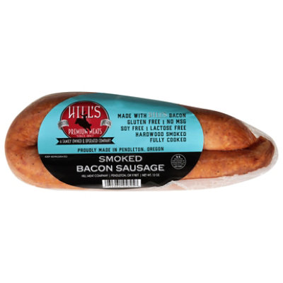 Hill's Smoked Bacon Sausage 12oz - 12 OZ