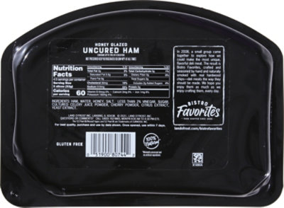 Land O Frost Bistro Favorites Honey Glazed Ham 8 Oz - 8 OZ - Image 6