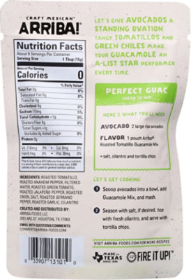 Arriba Mix Guacamole Rstd Tmtlo - 4.5 OZ - Image 5