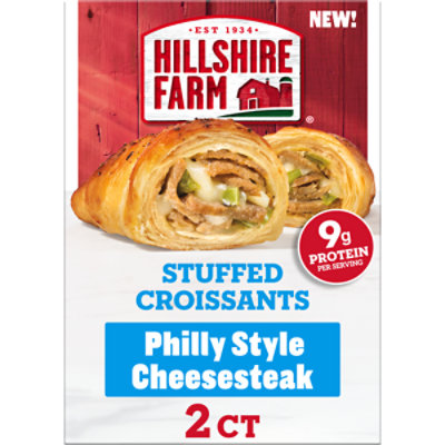 Hillshire Farm Philly Style Cheesesteak Stuffed Croissants 2 Ct - 8 OZ - Image 1