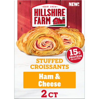 Hillshire Farm Ham & Cheese Stuffed Croissants - 2 Count - Image 1