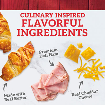 Hillshire Farm Ham & Cheese Stuffed Croissants 2 Ct - 8 OZ - Image 5