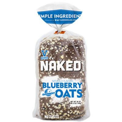 Naked Overnight Oats Blueberry Bread - 18 OZ - Image 1
