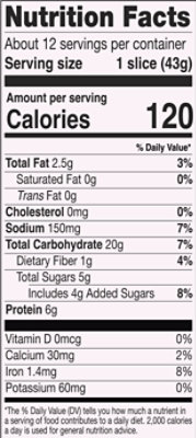 Naked Overnight Oats Blueberry Bread - 18 OZ - Image 2