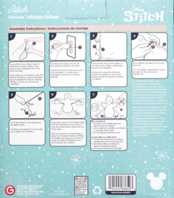 Gemmy Industries 3 Feet Holiday Stitch Inflatable - Each - Image 3