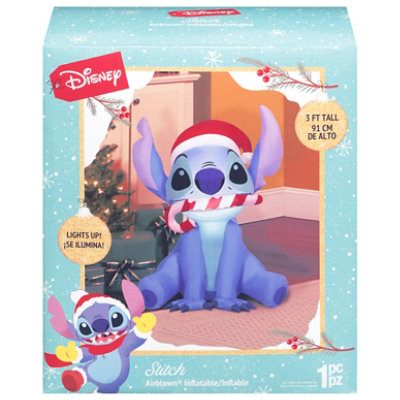 Gemmy Industries 3 Feet Holiday Stitch Inflatable - Each - Image 1