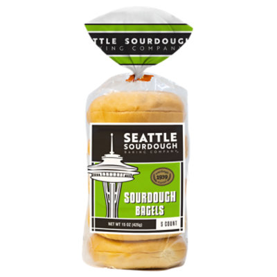 Seattle Sourdough Baking Company Sourdough Bagels - 15 OZ - Image 1