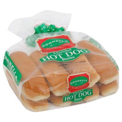 Gonnella Hot Dog Bun 8pk - 12 OZ - Image 1