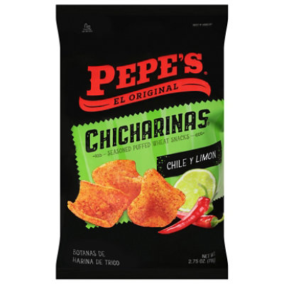 Pepes El Original Chicharinas Chile Limon - 2.75 OZ - Image 2