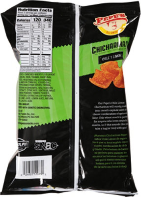 Pepes El Original Chicharinas Chile Limon - 2.75 OZ - Image 5