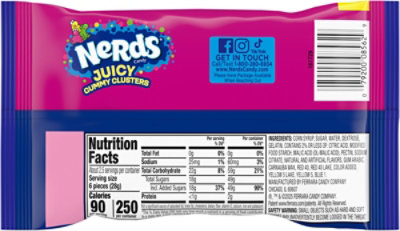 Nerds Juicy Gummy Clusters 2.5 Oz - 2.5 OZ - Image 5