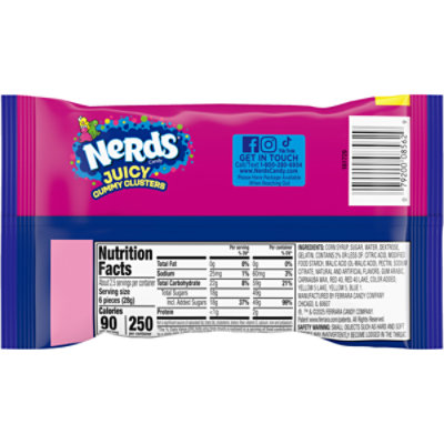 Nerds Juicy Gummy Clusters 2.5 Oz - 2.5 OZ - Image 2