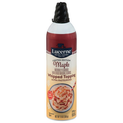 Lucerne Maple Whipped Topping 13 Oz - 13 OZ - Image 1