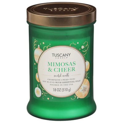 Tuscany Candle Mimosa And Candle - 18 Oz - Image 1