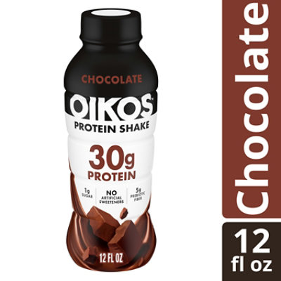 Oikos Protein Shake Chocolate Ready To Drink - 12 FZ - Image 1