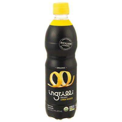Ingrilli Org Lemon Juice Squeeze 16oz - 16 OZ - Image 1