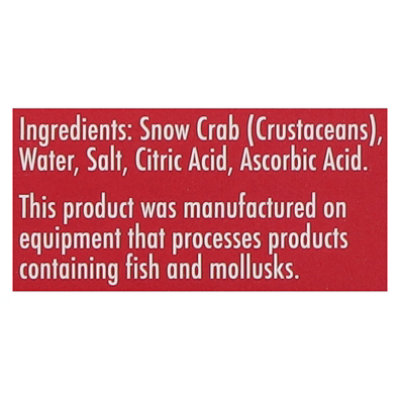 Coles Wildcaught Snow Crab - 5.3 OZ - Image 4