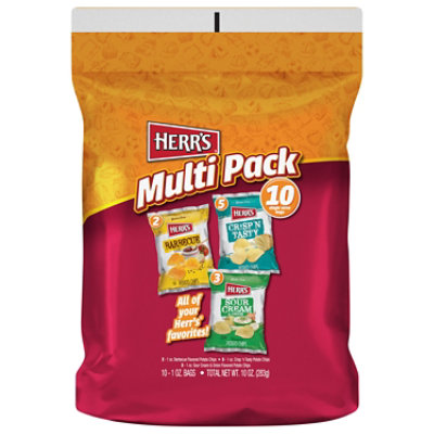 Herrs Chips Multipack 10ct - 10 CT - Image 2