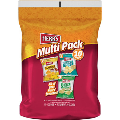 Herrs Chips Multipack 10ct - 10 CT - Image 1