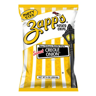 Zapps Chips Sweet Creole Onion 8oz - 8 OZ - Image 3