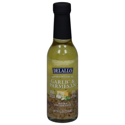 Delallo Garlic Parmesan Dip Oil - 8 FZ - Image 1