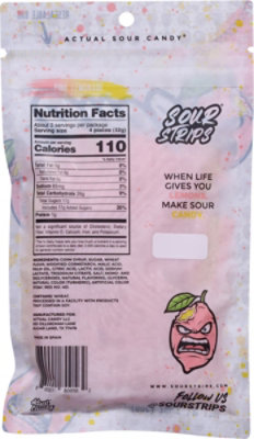 Pink Lemonade Sour Strip Candy 12 Strips In Every Bag - 3.3 OZ - Image 5