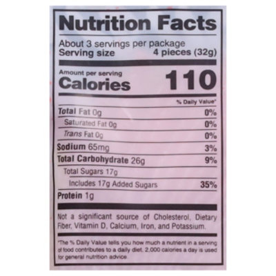 Pink Lemonade Sour Strip Candy 12 Strips In Every Bag - 3.3 OZ - Image 3