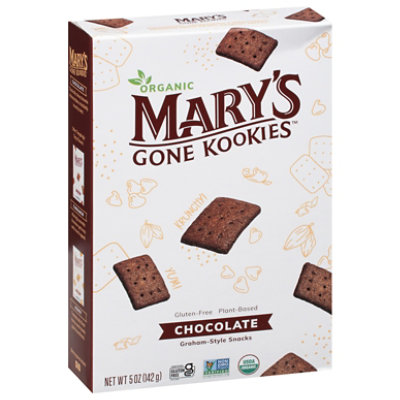 Marys Gone Crackers Graham Chocolate 5oz - 5 OZ - Image 1