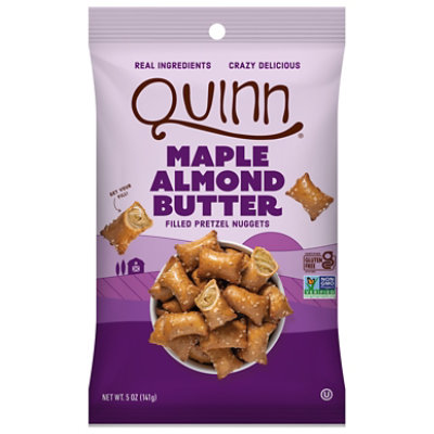 Quinn Pretzel Nuggets Maple Almond Butter - 5 OZ - Image 1