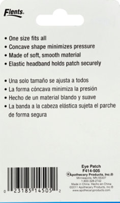 Flents Black Regular Eye Patch - EA - Image 2