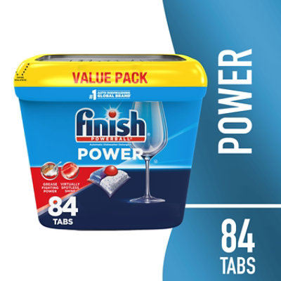 FInish Powerball Automatic Dishwasher Detergent Tabs Value Pack - 84 Count - Image 1
