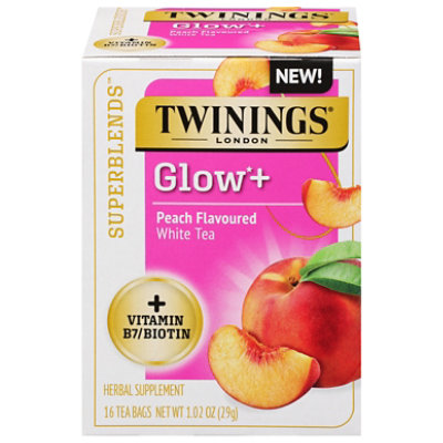 Twinings Superblend Glow Vit B7 Tea Box 1.02 Oz - 16 CT - Image 1
