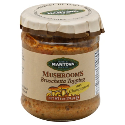 Mantova Bruschetta Mushroom - 6 OZ - Image 1