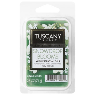 Tuscany Candle Snowdrop Blooms Wax Melt - Each - Image 1