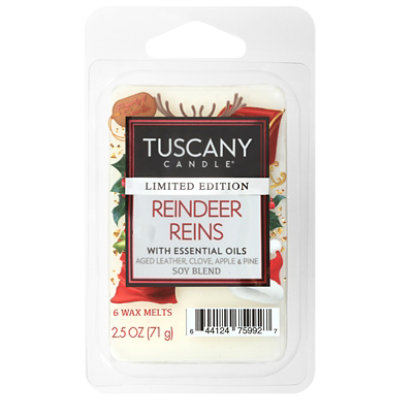 Tuscany Candle Reindeer Reins Wax Melt - Each - Image 2