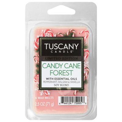 Tuscany Candle Candy Cane Forest Wax Melt - Each - Image 1