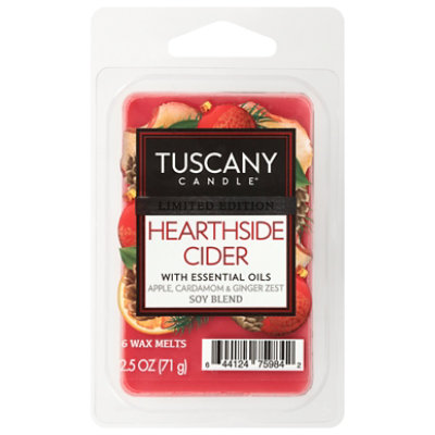 Tuscany Candle Hearthside Cider Wax Melt - Each - Image 2
