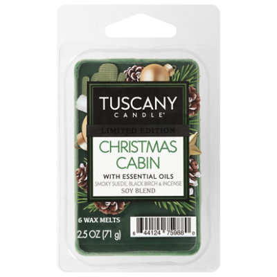 Tuscany Candle Christimas Cabin Wax Melt - Each - Image 2