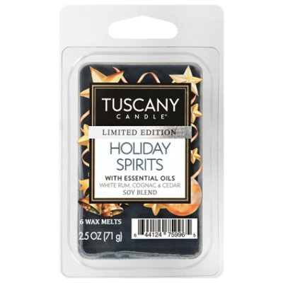 Tuscany Candle Holiday Spirits Wax Melt - Each - Image 2