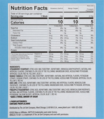 Skittles Assorted Tropical Drink Mix - 3.03 Oz - Image 5