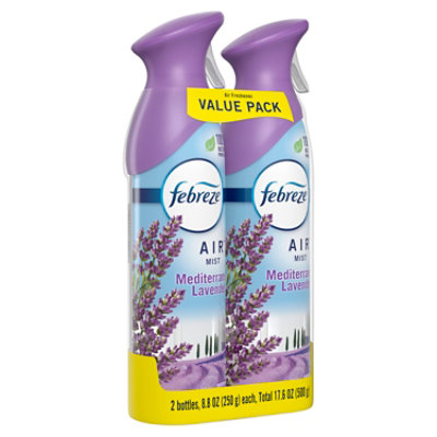 Febreze Air Mist Air Freshener Mediterranean Lavender 2-8.8 Oz - 2-8.8OZ - Image 4