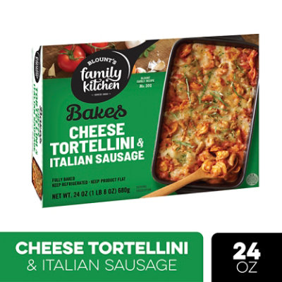 Blounts Family Kitchen Cheese Tortellini & Italian Sausage Bakes - 24 OZ - Image 1