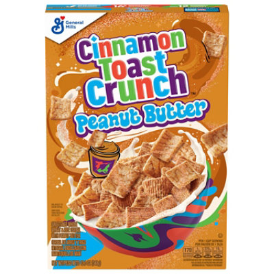 Cinnamon Toast Crunch Peanut Butter Breakfast Cereal - 12.8OZ - Image 1