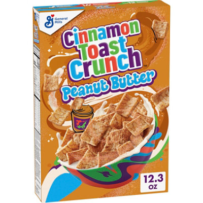 Cinnamon Toast Crunch Peanut Butter Breakfast Cereal - 12.8OZ - Image 1