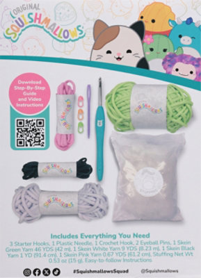 Squishmallows Meet Wendy Crochet Kit - Each - Image 3